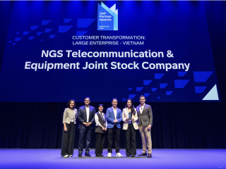 NGS Vinh Dự Nhận Giải Thưởng “Customer Transformation – Large Enterprise” Tại SAP Partner Summit for APAC 2026